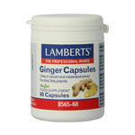 Lamberts Gember (ginger) 60.00 Vegetarische capsules