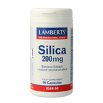 Lamberts Kiezelzuur uit bamboe (silica 200mg) 90.00 Vegetarische capsules