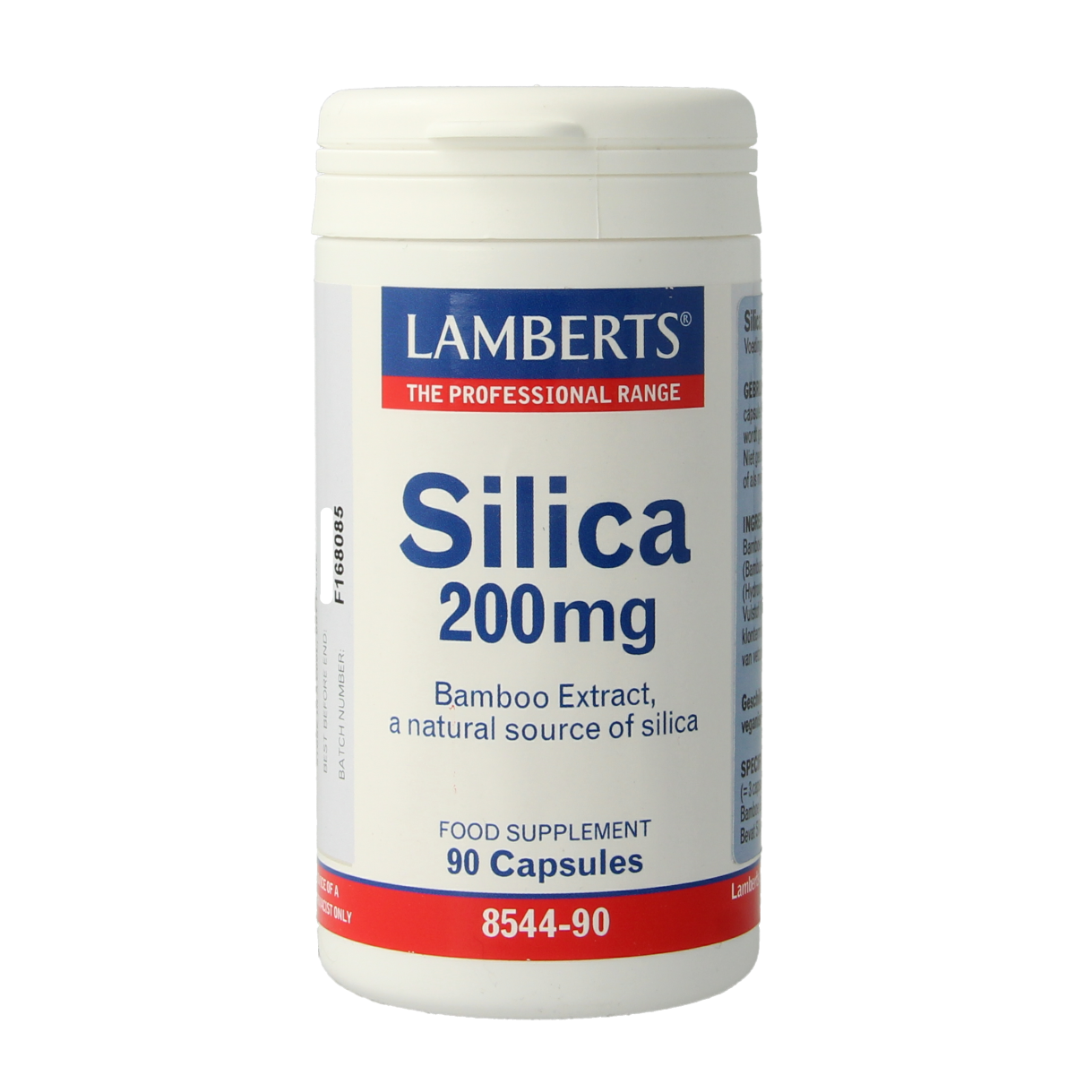 Lamberts Kiezelzuur uit bamboe (silica 200mg) 90.00 Vegetarische capsules
