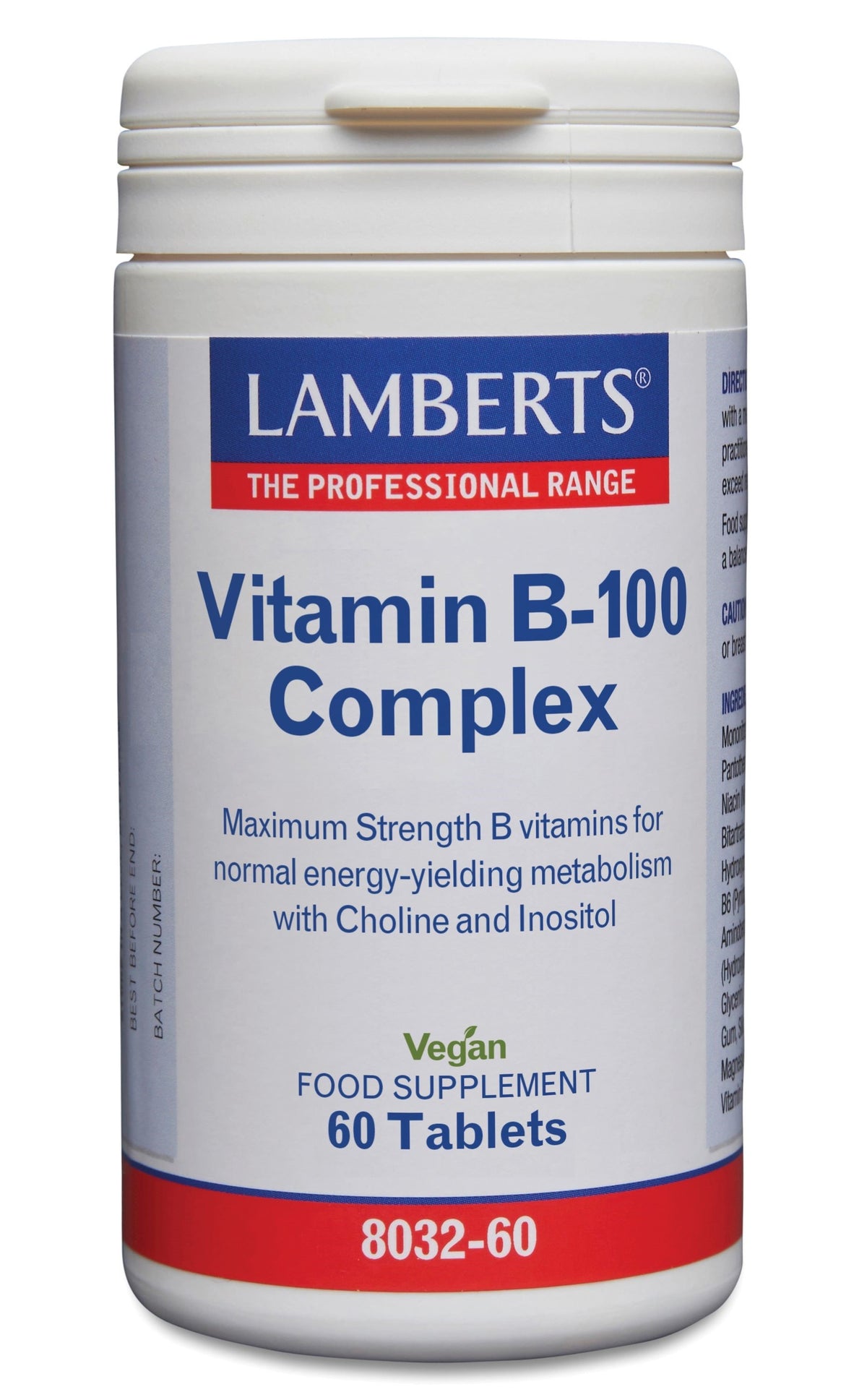 Lamberts Vitamine B100 complex 60.00 Tabletten