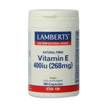 Lamberts Vitamine E 400IE natuurlijk 180.00 Vegetarische capsules
