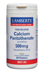 Lamberts Vitamine B5 (calcium pantothenaat) time release 60.00 Tabletten