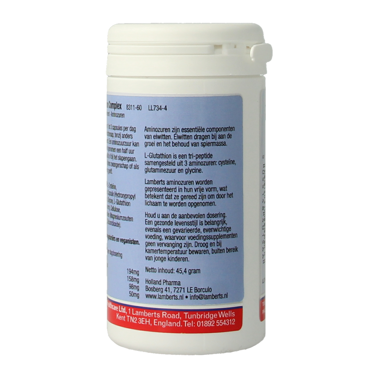 Lamberts L-Glutathion complex 60.00 Capsules