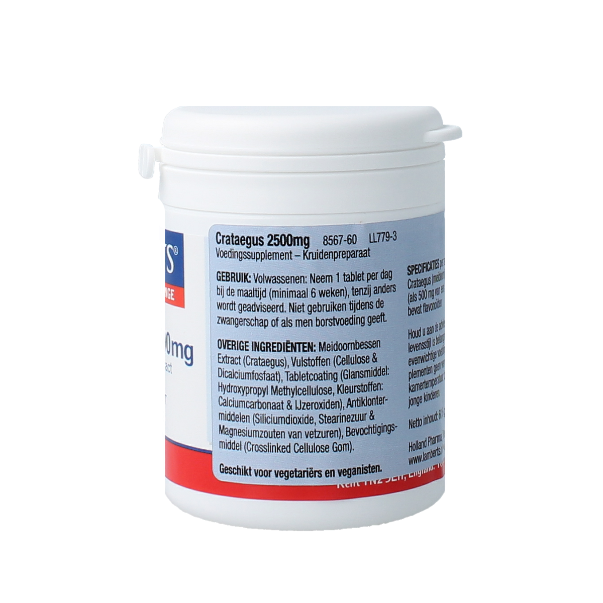 Lamberts Crataegus 2500mg (hawthorn) 60.00 Tabletten