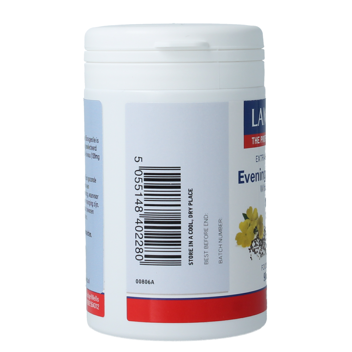 Lamberts Teunisbloem met borageolie 1000mg 90.00 Capsules