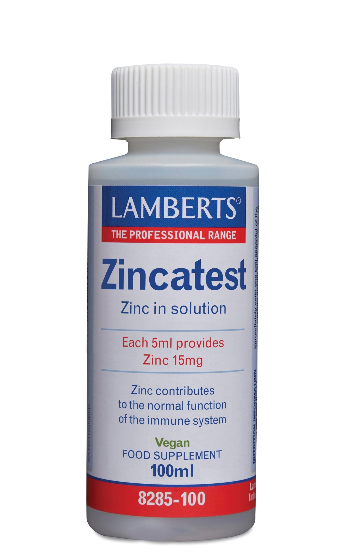 Lamberts Zincatest 100.00 Milliliter
