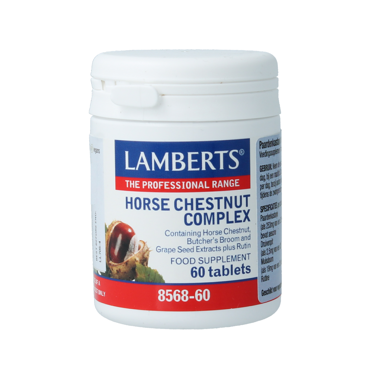 Lamberts Paardenkanstanje complex (Aescine, Horse Chestnut) 60.00 Tabletten