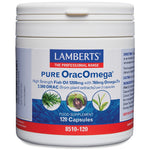 Lamberts Pure Orac omega visolie 1200mg 120.00 Capsules
