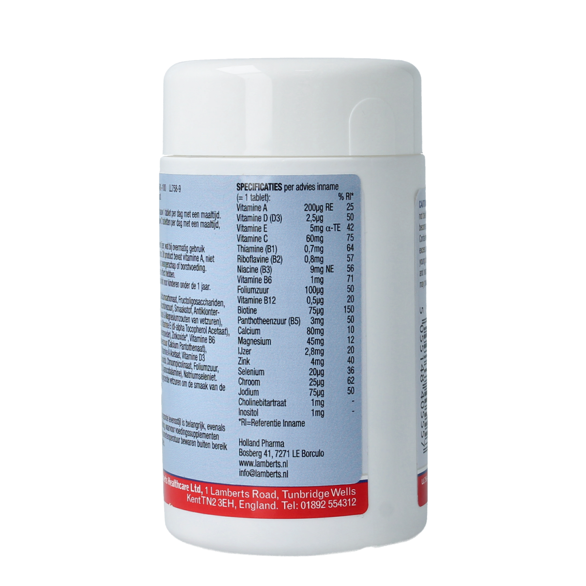 Lamberts Multi-Guard for kids multi kauwtabletten 100.00 Kauwtabletten