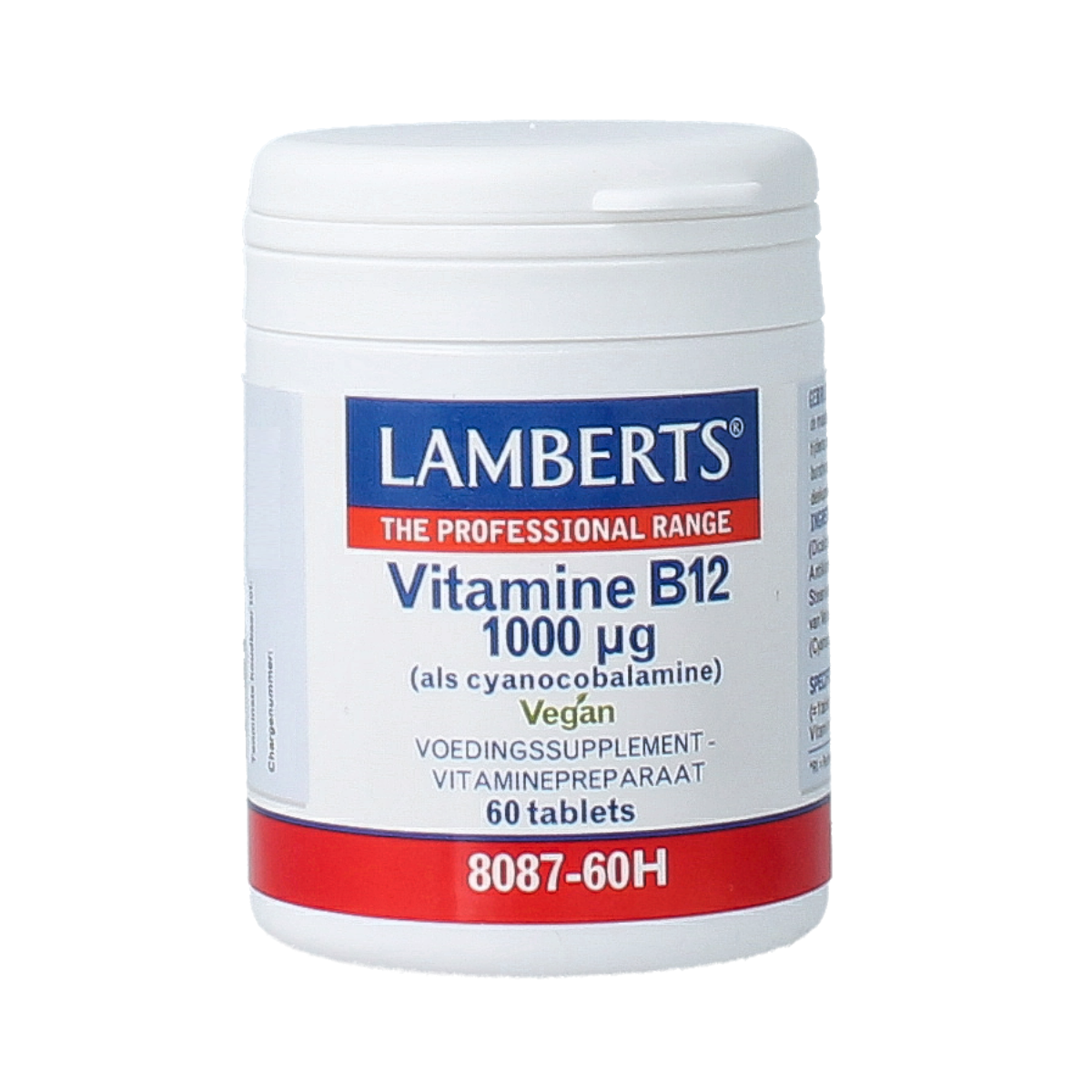 Lamberts Vitamine B12 1000mcg (cyanocobalamine) 60.00 Tabletten
