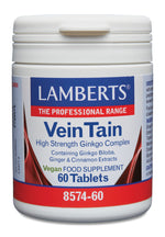 Lamberts Veintain (met ginkgo, kaneel) 60.00 Tabletten