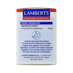 Lamberts Co enzym Q10 100mg 60.00 Capsules
