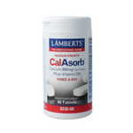 Lamberts CalAsorb (calciumcitraat) en vitamine D3 60.00 Tabletten