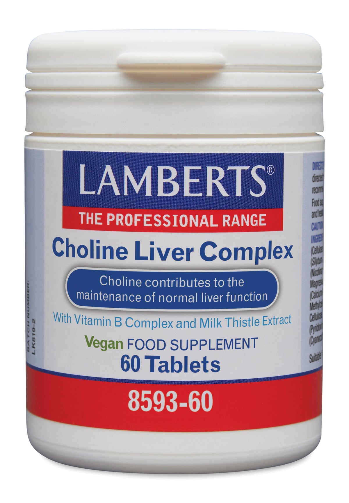 Lamberts Choline lever complex 60.00 Tabletten