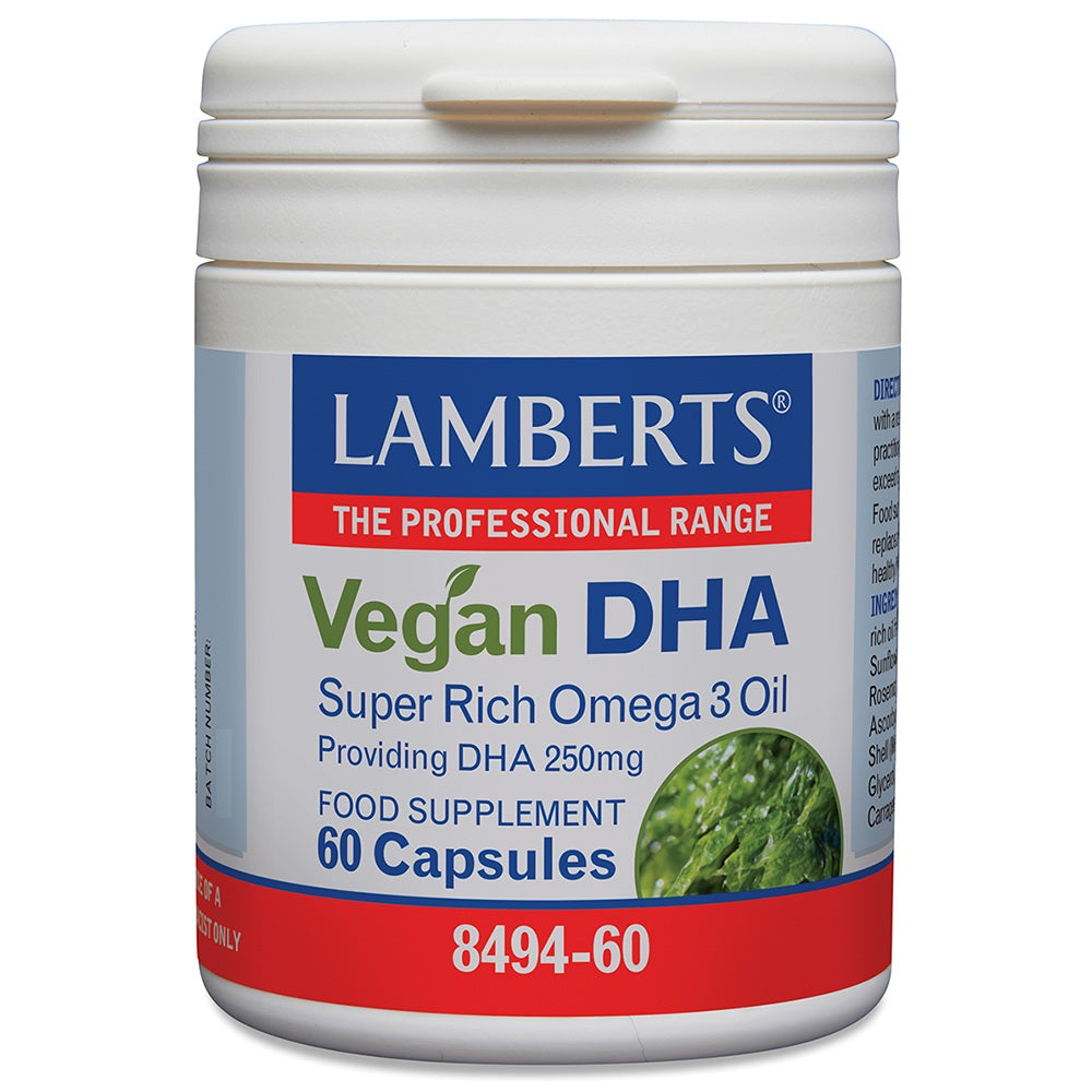Lamberts Vegan DHA 250mg 60.00 Capsules