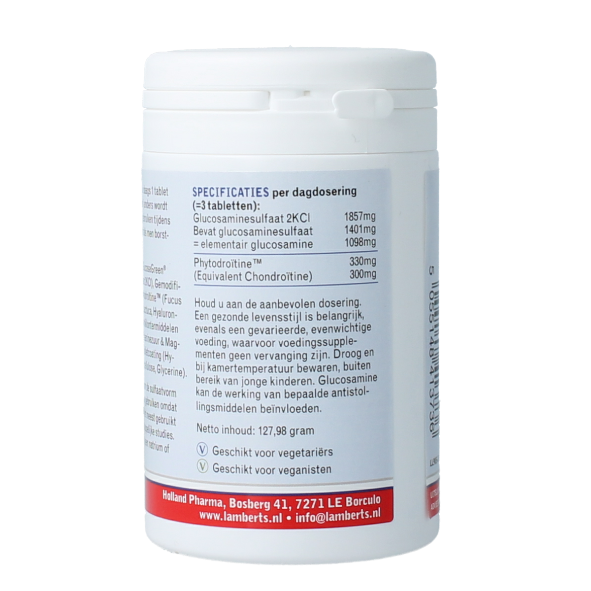 Lamberts Glucosamine & phytodroitine complex vegan 120.00 Tabletten