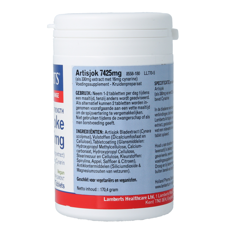Lamberts Artisjok extract 180 Tabletten