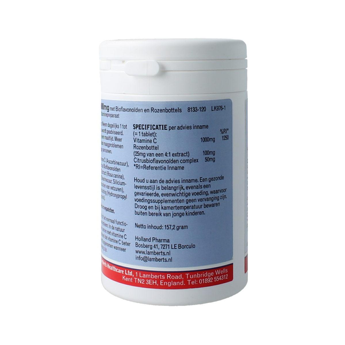 Lamberts Vitamine C 1000mg & bioflavonoiden 120.00 Tabletten