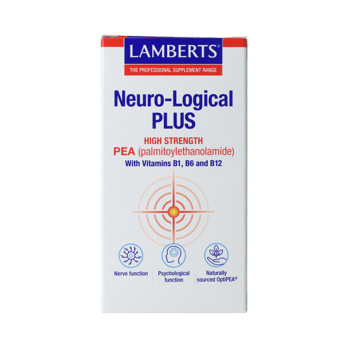 Lamberts Neuro-logical Plus PEA 400mg palmitoylethanolamide 60.00 Capsules