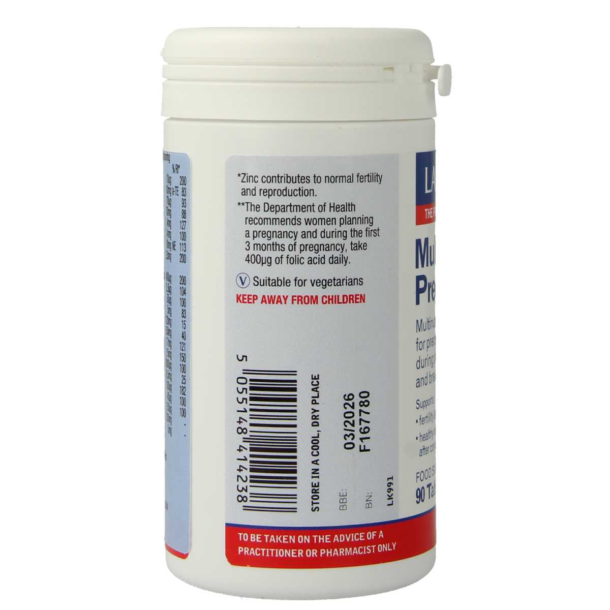Lamberts Multi-Guard zwangerschap 90.00 Tabletten