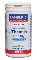 Lamberts L-Theanine 200mg 60.00 Capsules