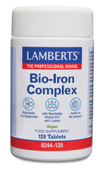 Lamberts Bio-ijzer complex 120.00 Tabletten
