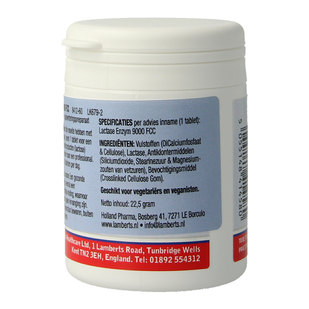 Lamberts Lactase enzym 9000 FCC 60.00 Tabletten