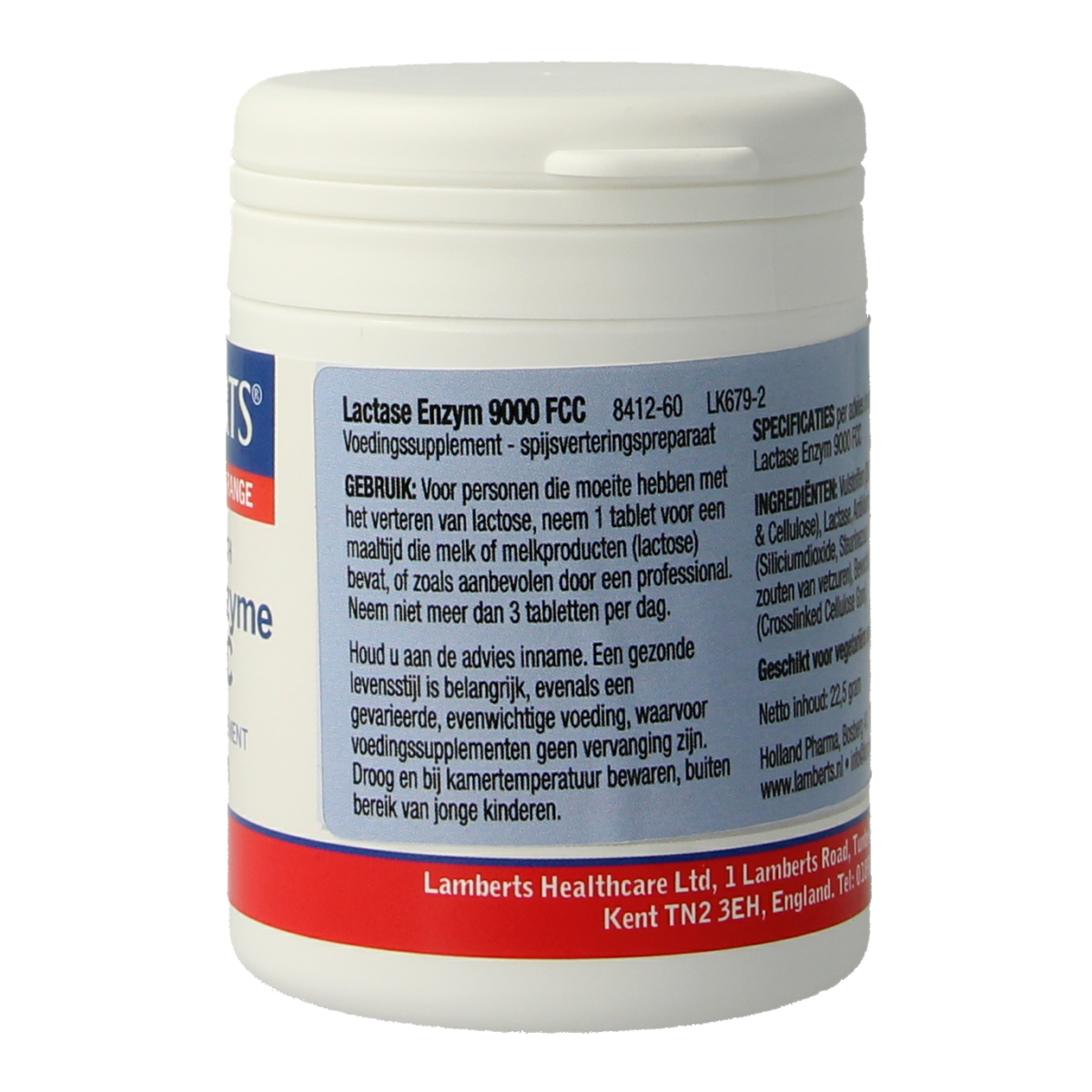 Lamberts Lactase enzym 9000 FCC 60.00 Tabletten