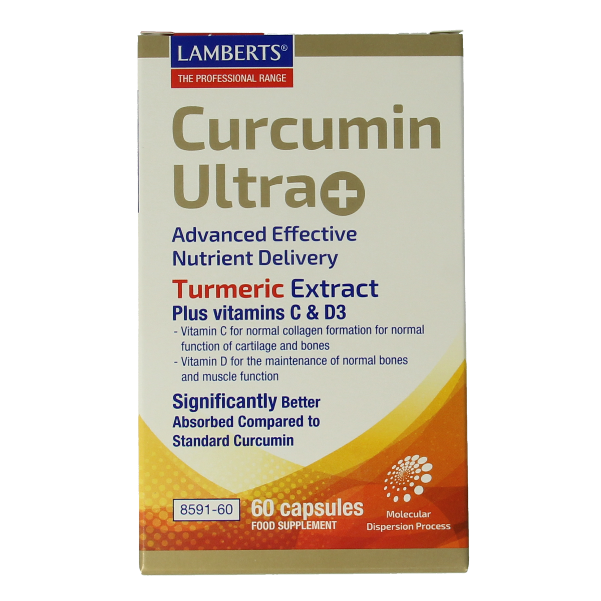 Lamberts Curcumine ultra+ 60.00 Capsules