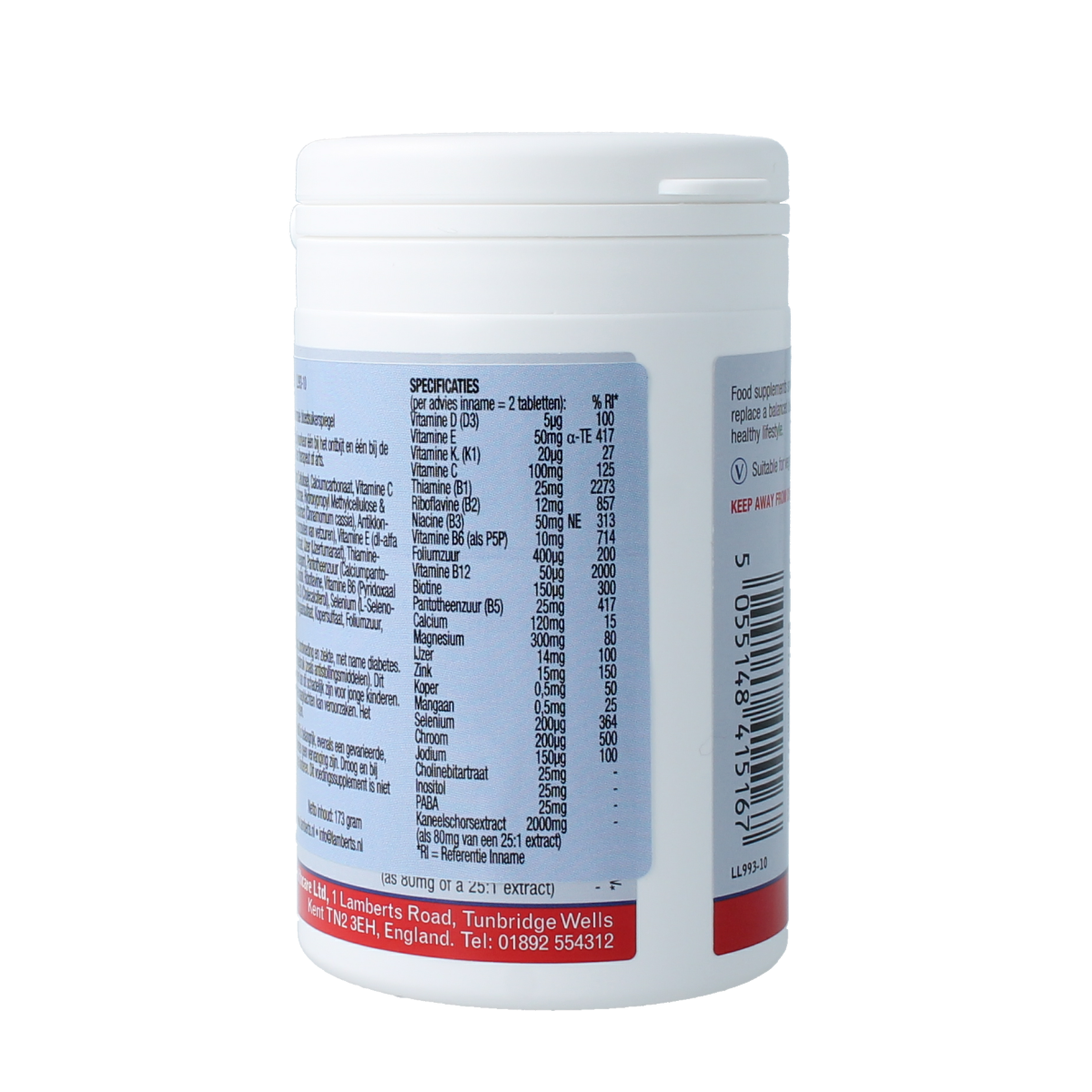 Lamberts Multi-Guard sugar control 120.00 Tabletten