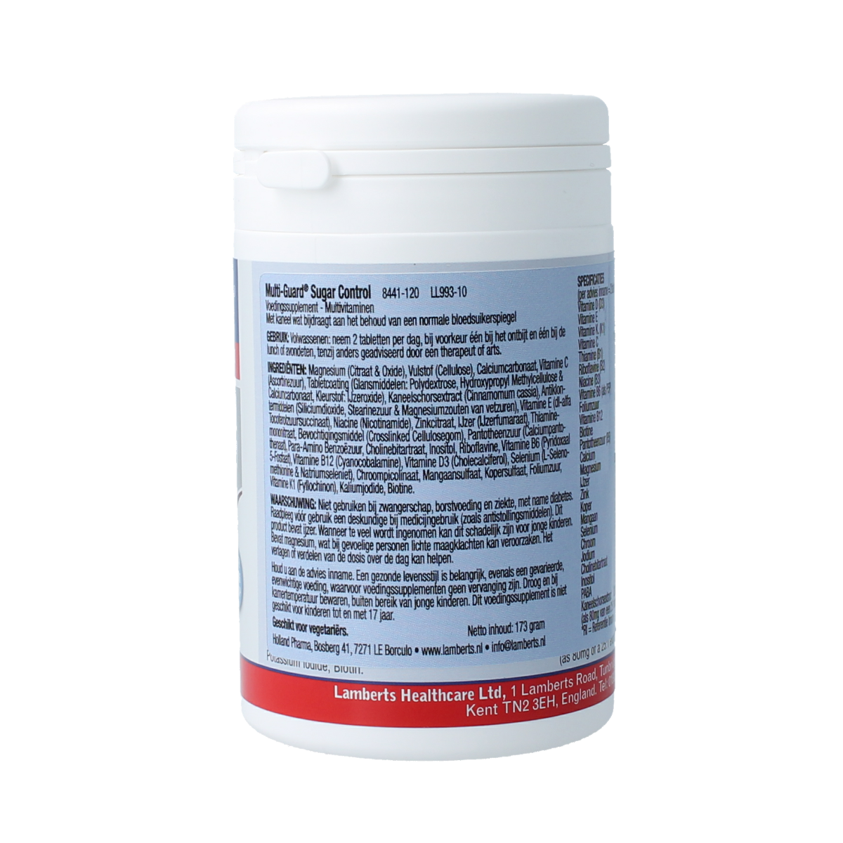 Lamberts Multi-Guard sugar control 120.00 Tabletten
