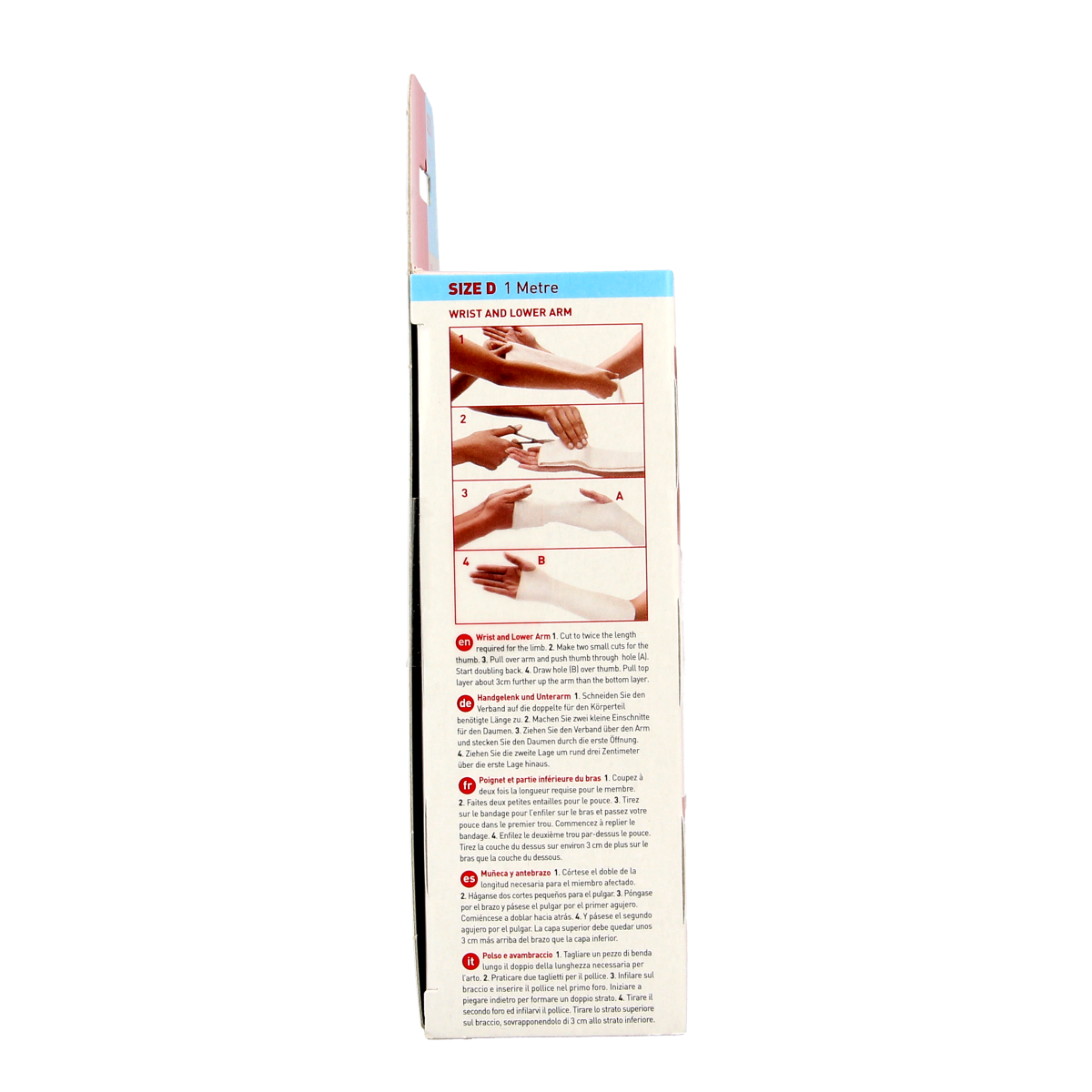 Tubigrip Elastisch buisverband D beige 1546 1.00 Stuks