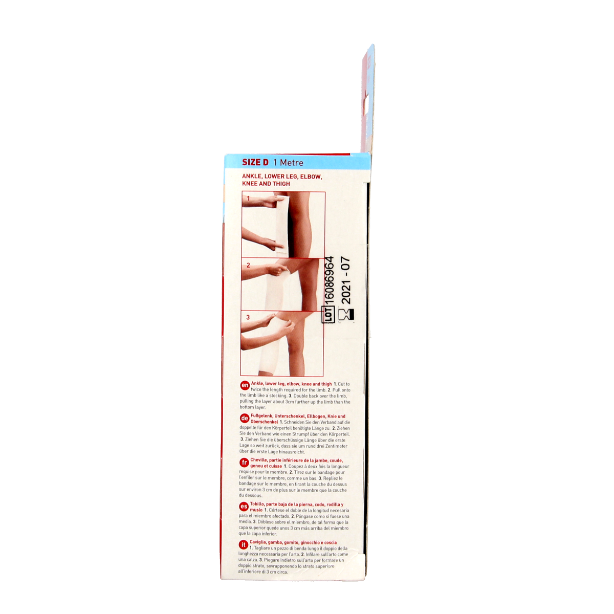 Tubigrip Elastisch buisverband D beige 1546 1.00 Stuks
