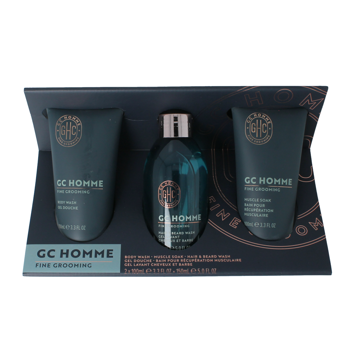 The Luxury Bathing Co Daily essentials body cream & polisher + toilettas 1.00 Set