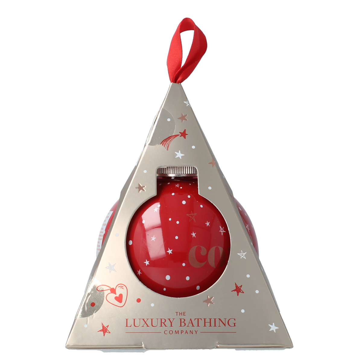 The Luxury Bathing Co Comfort & joy bath soak bauble 250.00 Milliliter