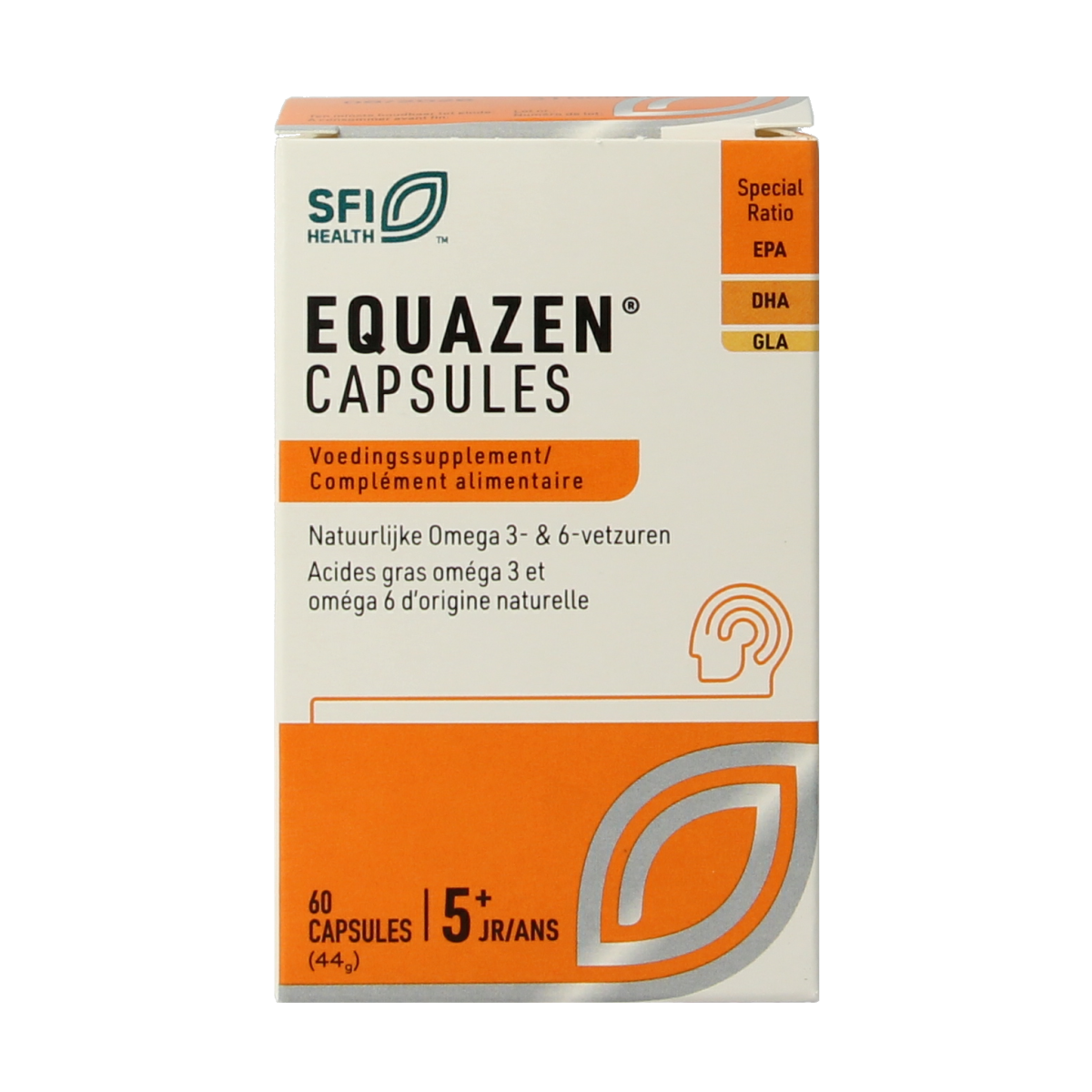 SFI Health  Equazen capsules omega 3- & 6-vetzuren 60.00 Capsules