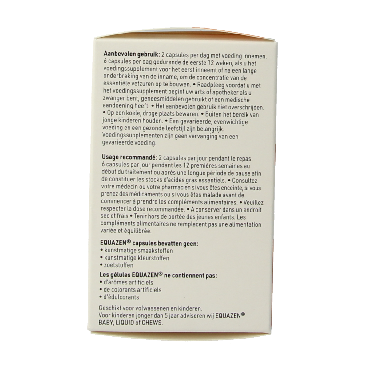 SFI Health  Equazen capsules omega 3- & 6-vetzuren 60.00 Capsules