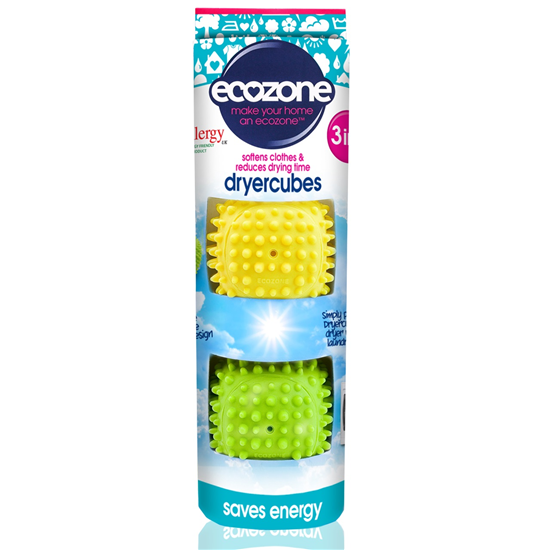 EcoZone Dryercubes was droog ballen 2.00 Stuks
