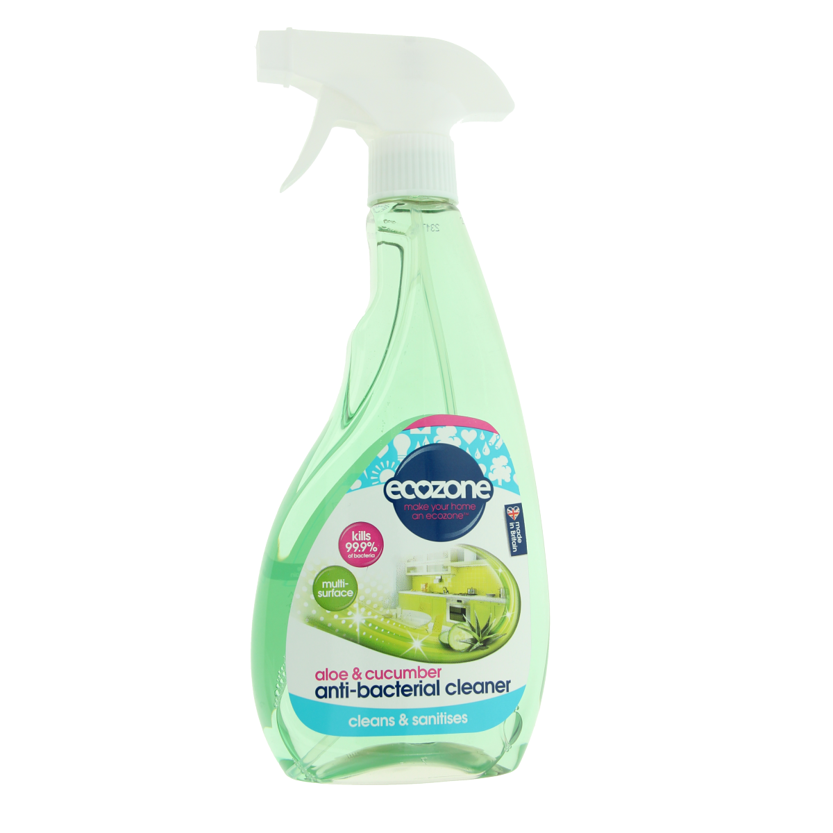 EcoZone Antibacteriele allesreiniger 3-in-1 500.00 Milliliter
