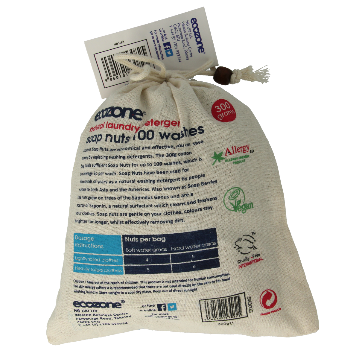 EcoZone Wasnoten 300.00 Gram