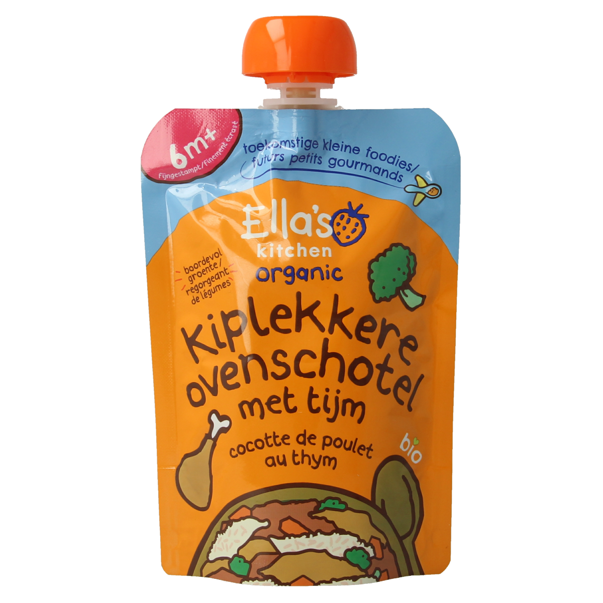 Ella's Kitchen Kiplekkere ovenschotel tijm 6+ maanden bio 130.00 Gram