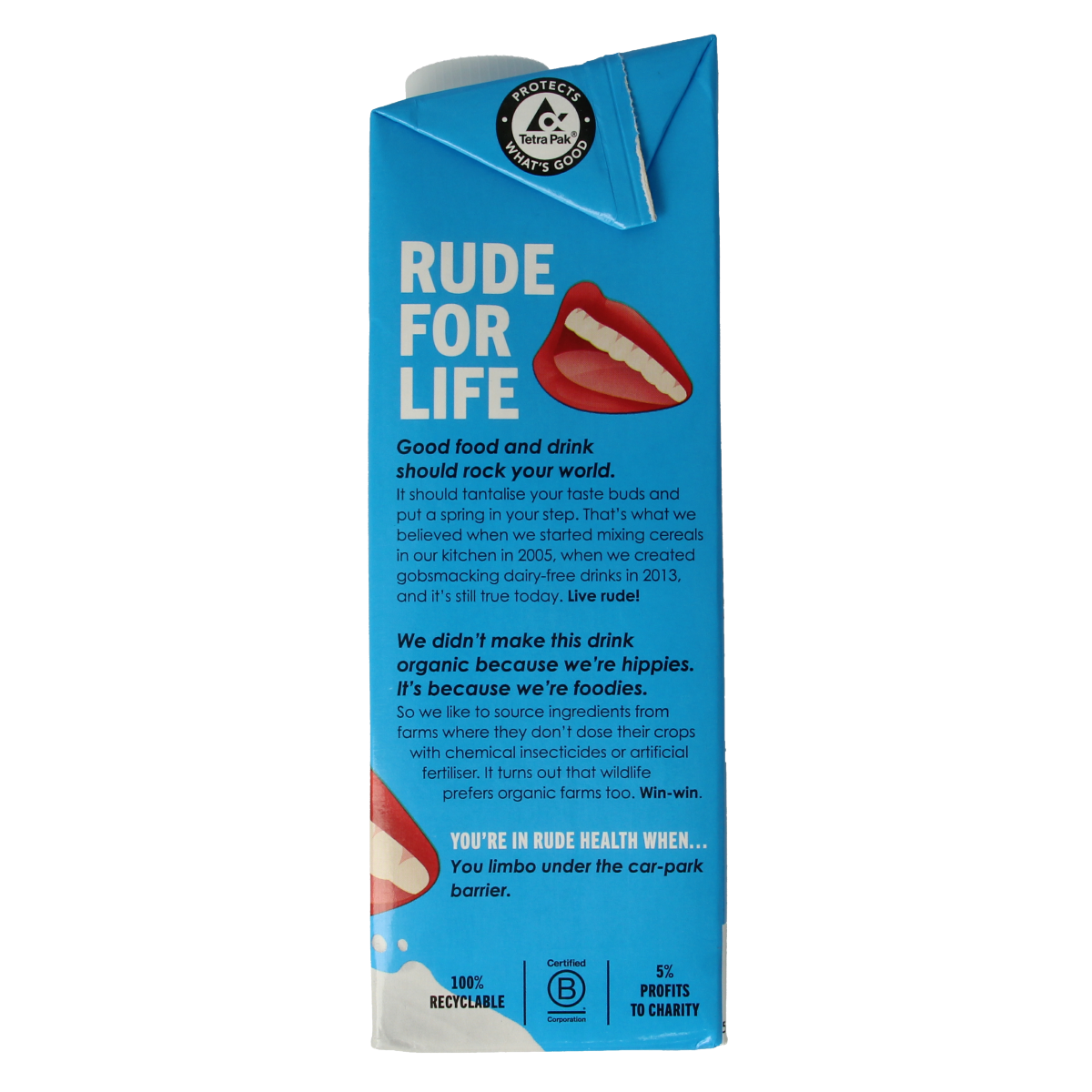 Rude Health Kokosdrank bio 1.00 Liter