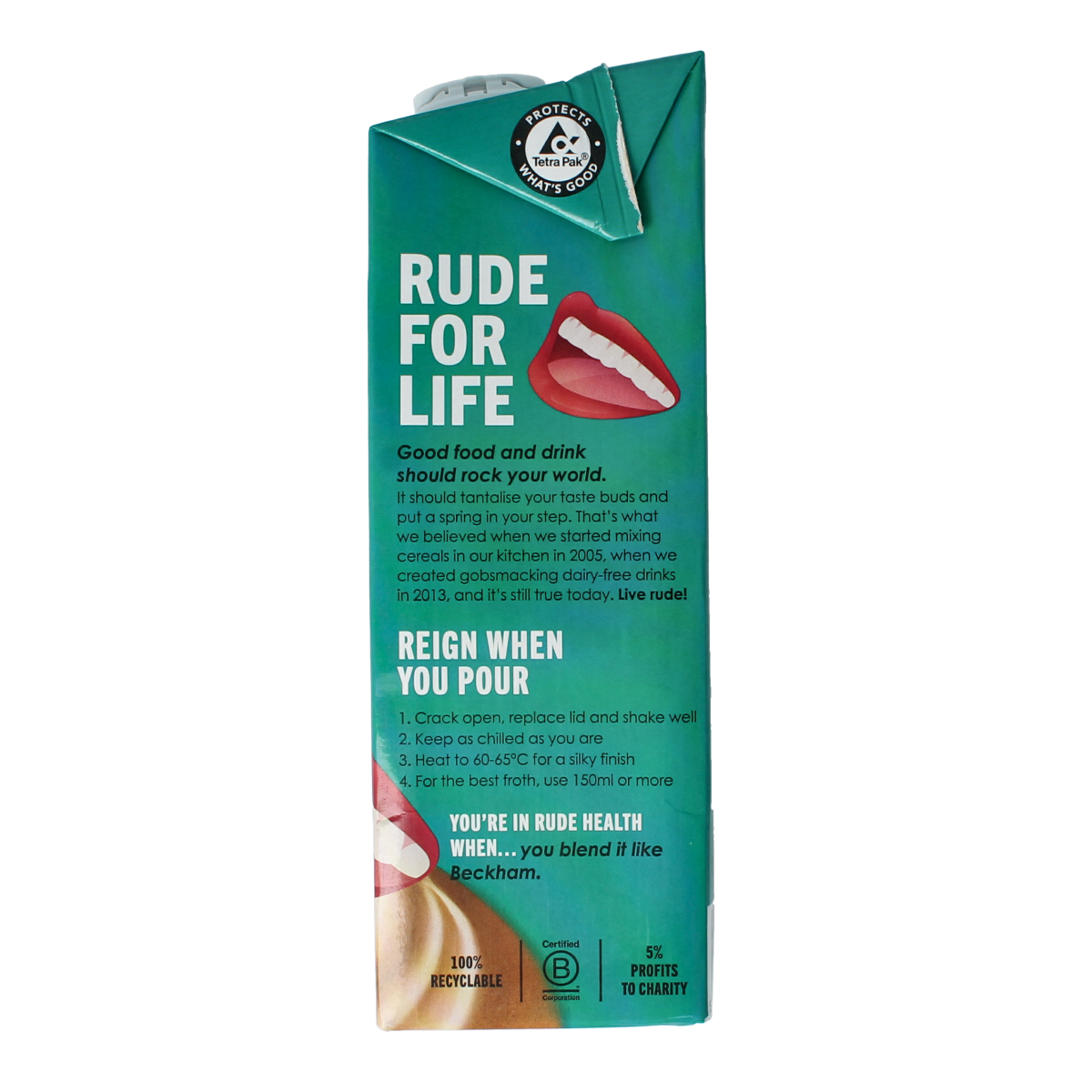 Rude Health Barista soja bio 1.00 Liter