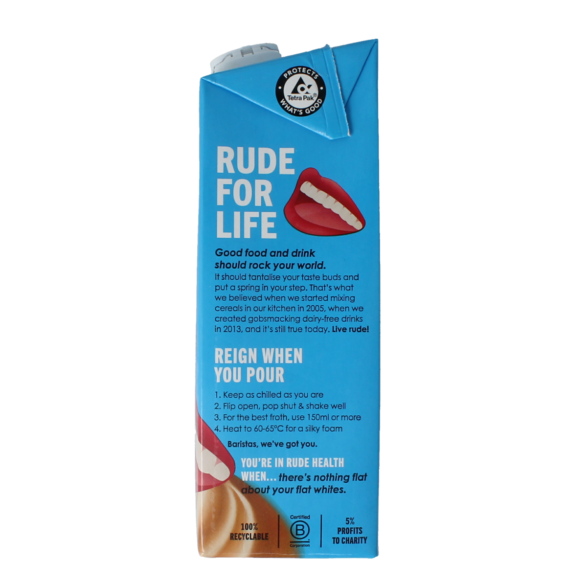 Rude Health Barista coconut 1.00 Liter