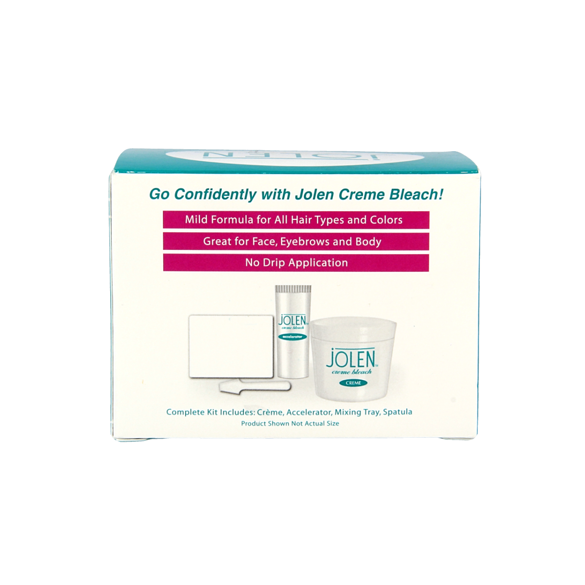 Jolen Ontkleuringscreme creme bleach mild aloe vera 125.00 Milliliter