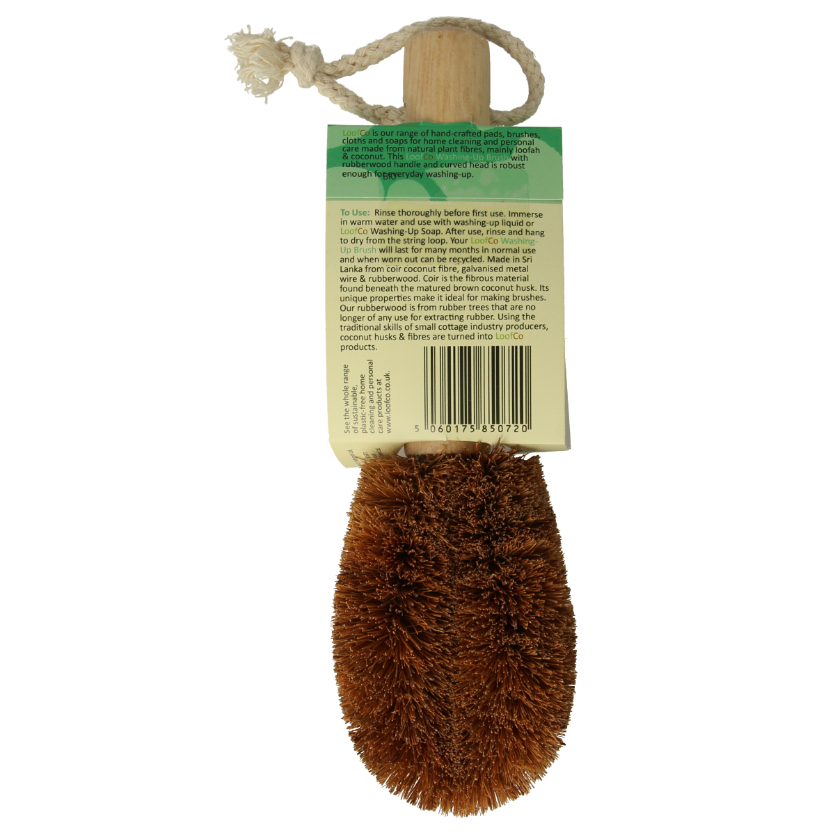 Loofco Afwasborstel handvat kokos eko 1.00 Stuks