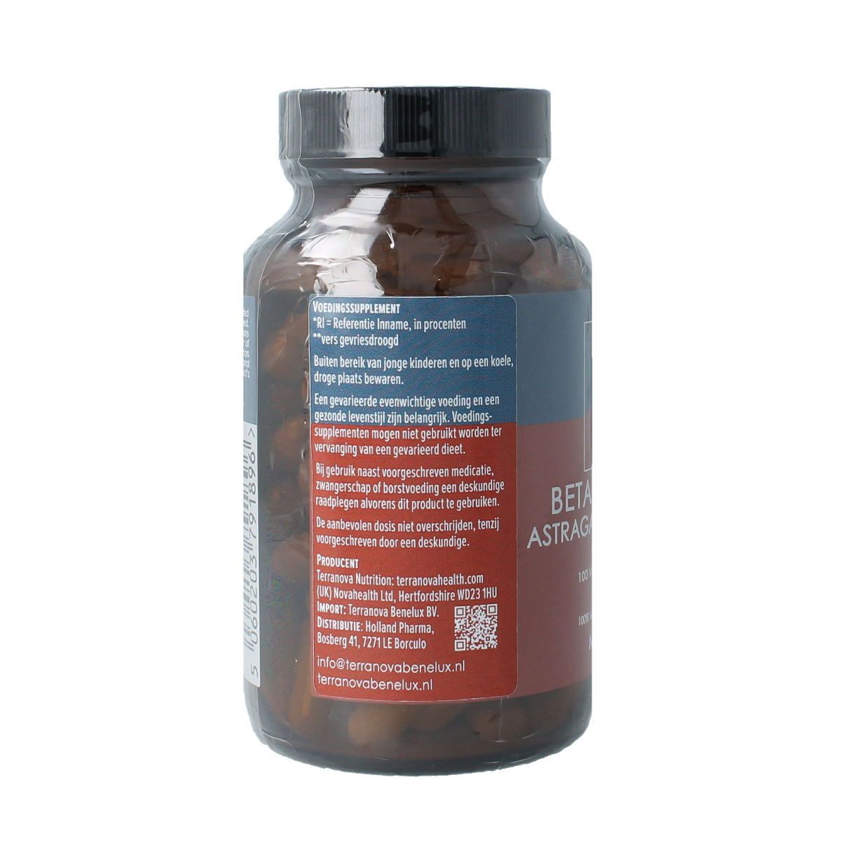 Terranova Beta Glucans Astragalus & Vitamin C Complex 100.00 Vegetarische capsules