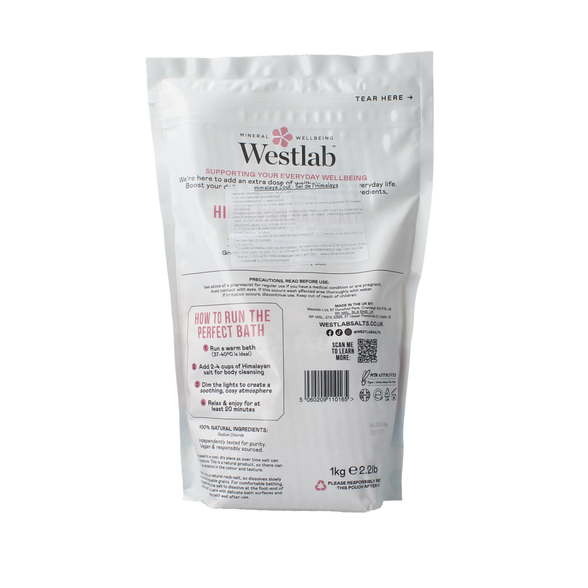 Westlab Badzout himalaya 1.00 Kilogram