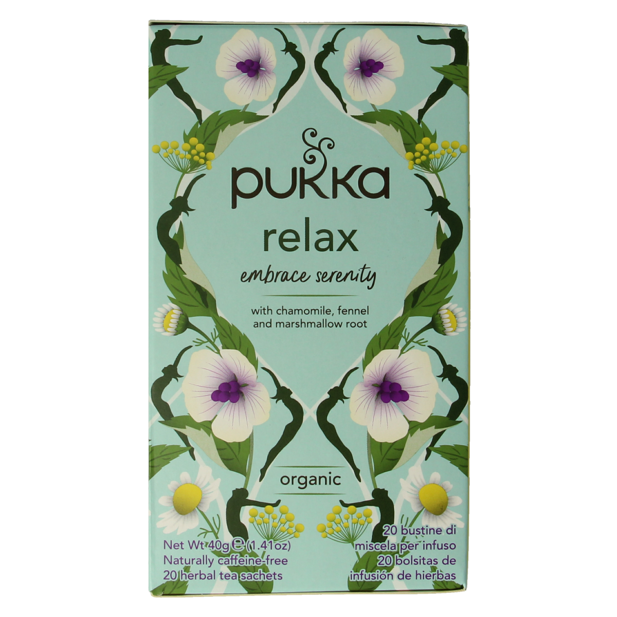 Pukka Relax thee bio 20.00 Zakjes
