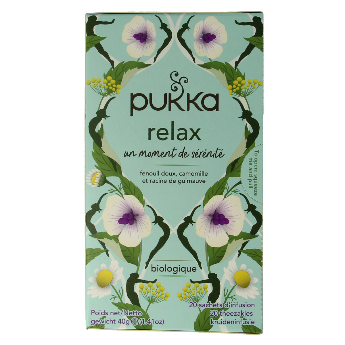 Pukka Relax thee bio 20.00 Zakjes